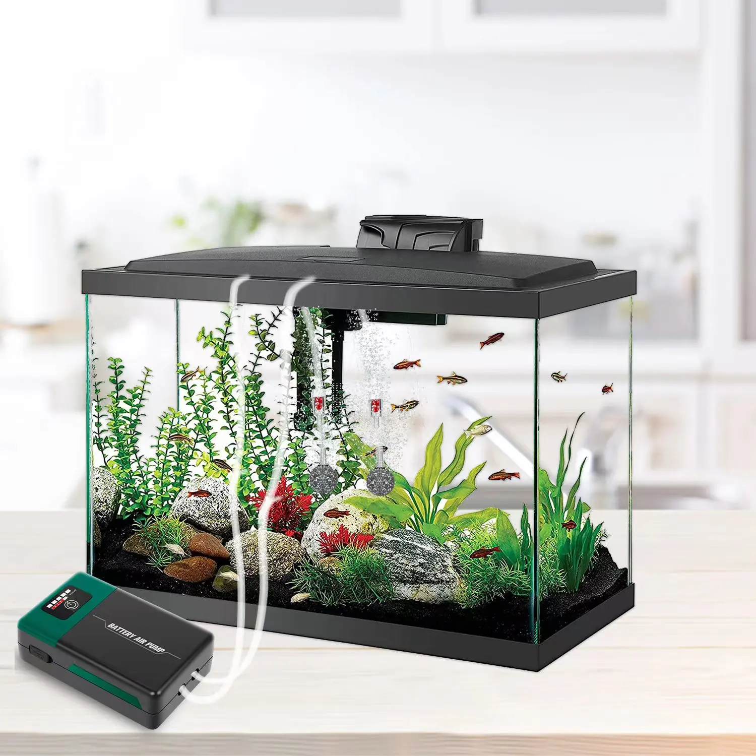 aquarium air pump pressure