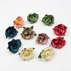 Rose Hot Sale Customizable Popular Artificial Rose Flower Head Used For Party Decoration