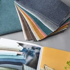 Cotton Fabric Plain Solid Color Polyester Cotton Sofa Fabric For Home Textile Furniture