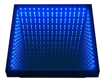 Hot Sale 3D Interactive Led Floor Waterproof Led Dance Floor For Party Wedding Stage Infinite Mirror Stage Equipment