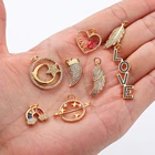 Heart Charm Pendant Charms Fashion Design Heart Charm Bracelet Pendant Made With Love Charms For Jewelry Making