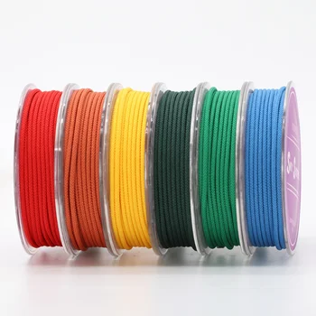 SKY MI 2&2.5mm Jewelry Cord Polyester Cord Jewelry Accessories Bracelet and Necklace Material 81 Colors