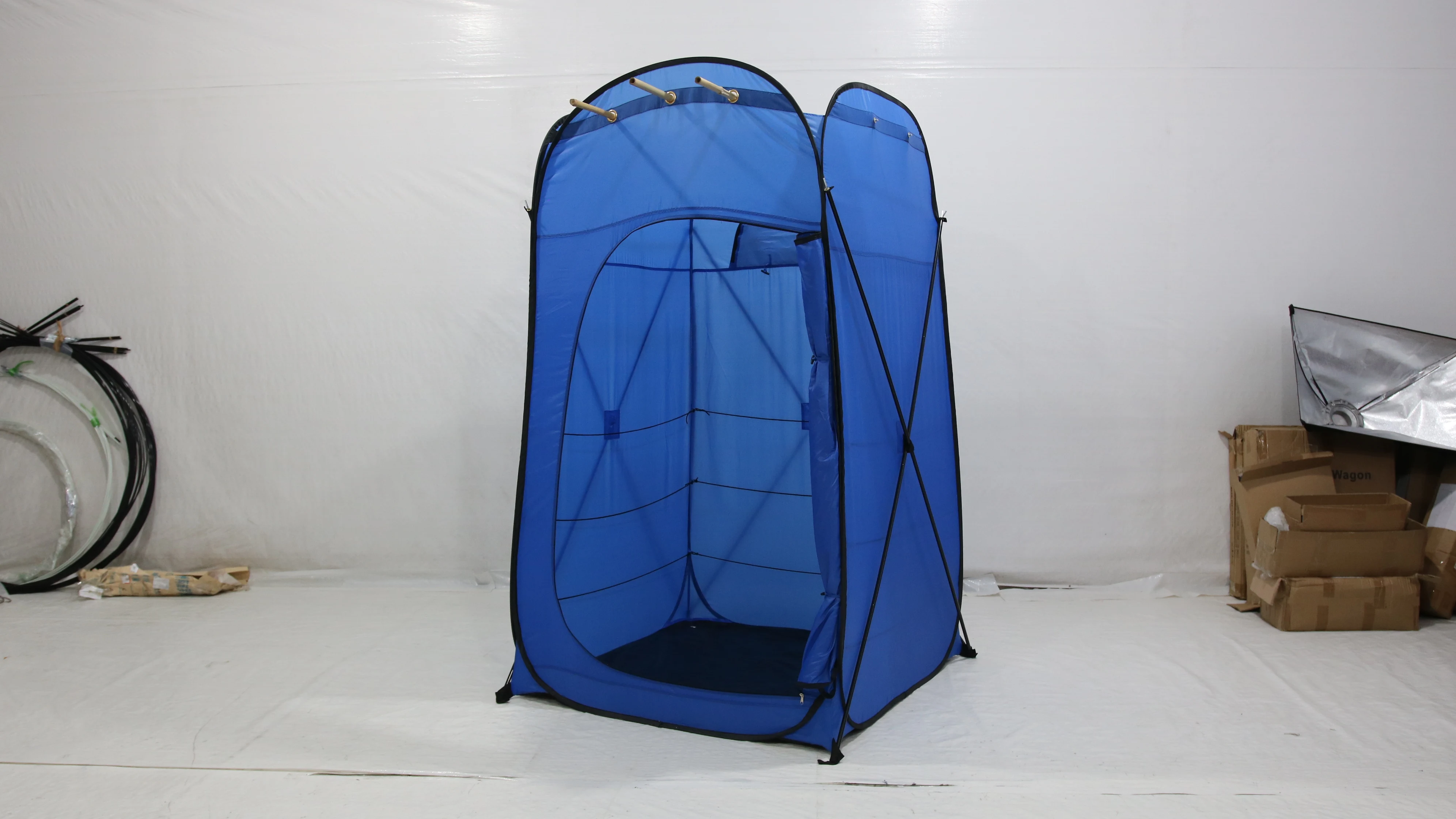 Wind Valley 2-Person Steel Automatic Privacy Sukkah Tent 90x90x190cm Four-Season Waterproof Portable Pop-Up Outdoor Shower details