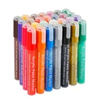 Art Markers Paint 12 Colors Supplies Marker 3.0mm Tip Cheap Art Permanent Painting Metal Glass Acrylic Paint Pens Set