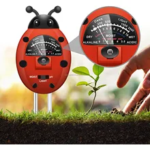 Soil Tester Fertilizer 3 in 1 Soil Meter PH Soil Tester, Soil PH/Light/Moisture Testing Kit Soil test Kit for Indoor Outdoor