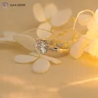 Diamond Engagement Rings AAA Gems Moissanite Diamond Wedding Engagement Rings S925 Sterling Silver Rings