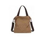 Factory Direct Supply Multi-color Cotton Canvas Shoulder Handbag Womeshoulder Bag Handbag