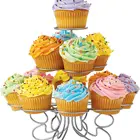 Sweet Sweet Cute Small Paper Cup Metal Cake Dessert Stand For Party Wedding Birthday Holiday Christmas