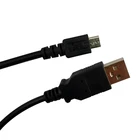Usb To Usb To Usb Cable In Stock Black 1M Micro USB Data Charging Cable USB A Male To Micro B USB Cable