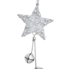 Beauty Bell Hot Selling White Beauty Christmas Tree Vintage Plastic Bell Decoration