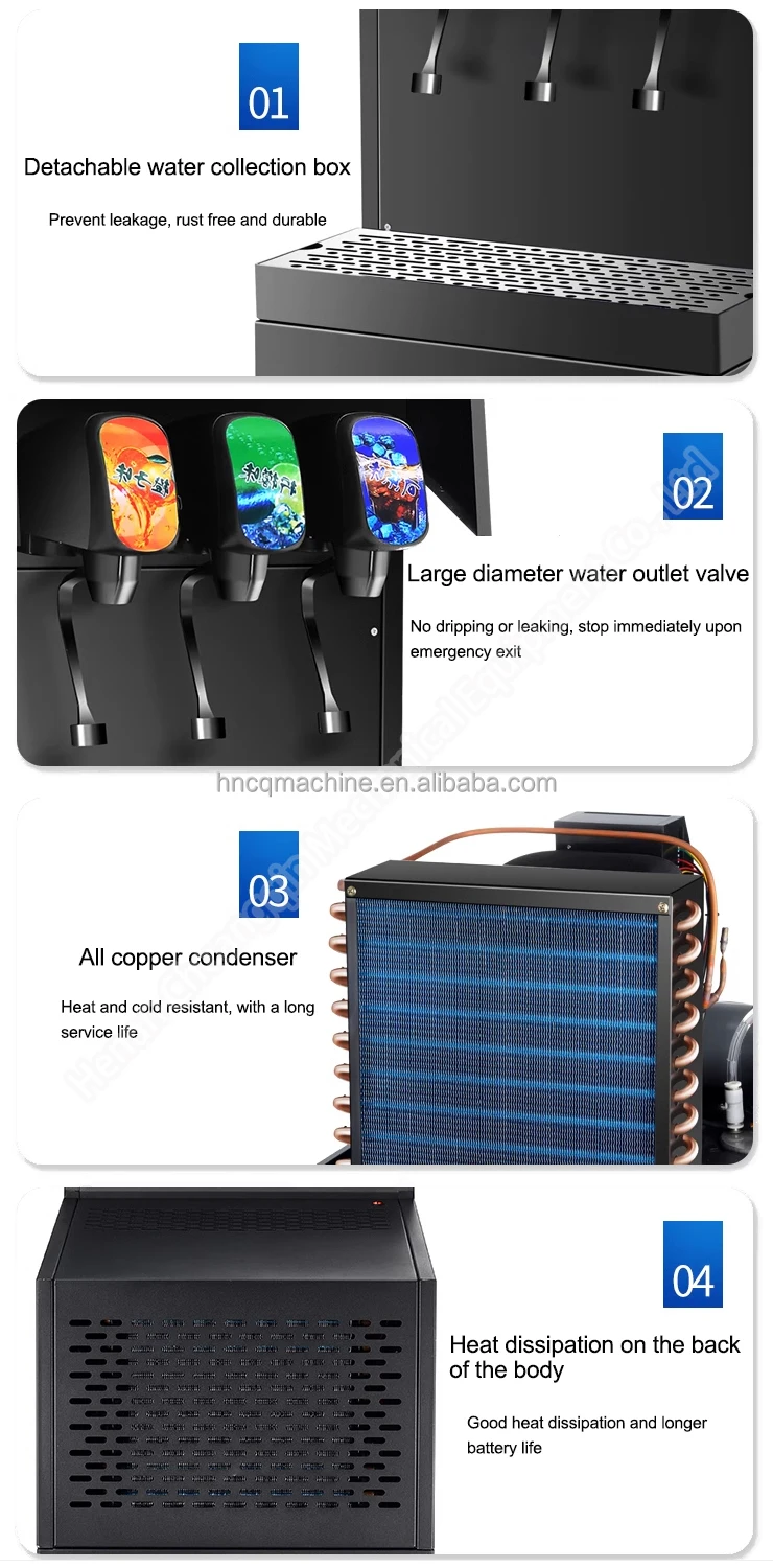 Automatic Soft Drink Dispenser Cooling Tank Machine For Beverage Soft