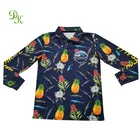 Shirt 100% Polyester Custom Design Sublimation For Baby Boy Polo T Shirt