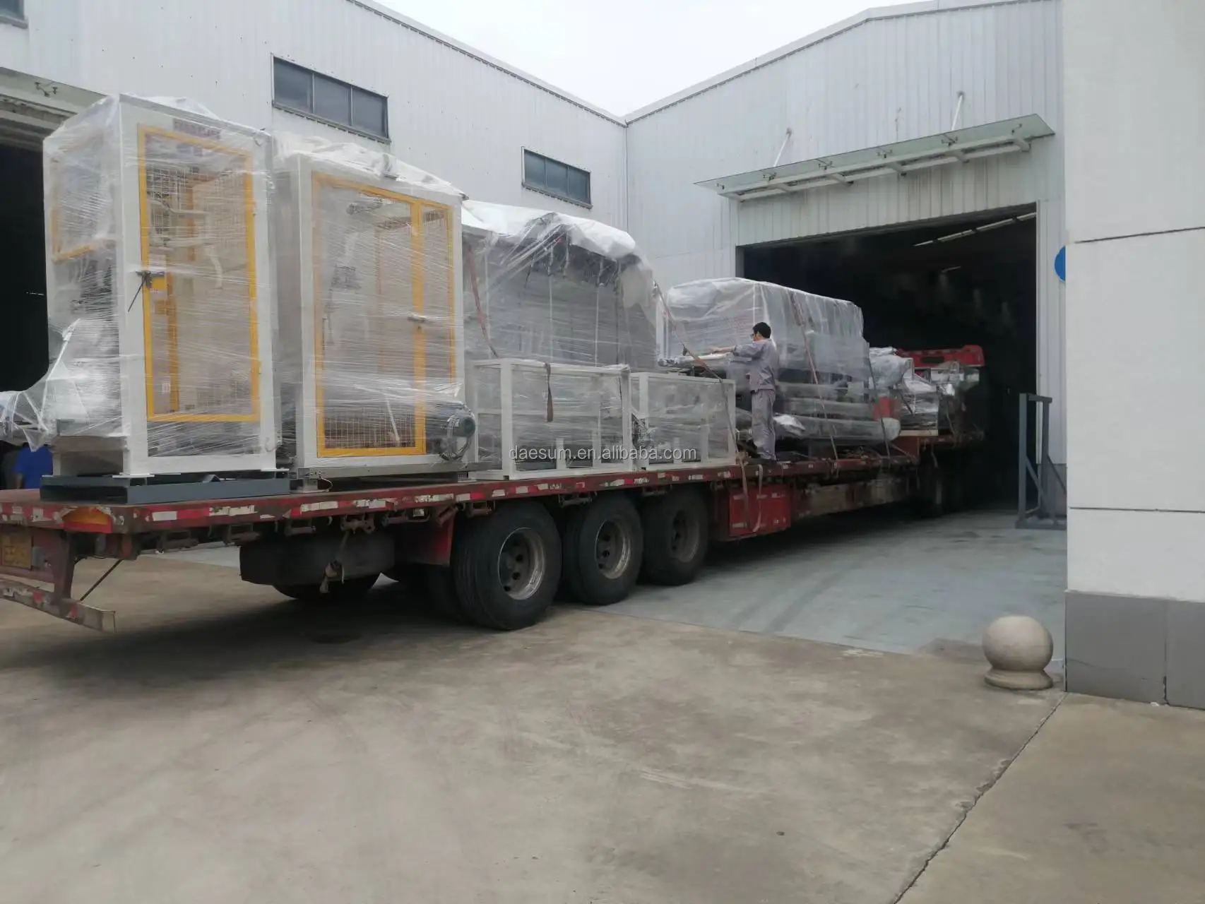 Fully Automatic Pallet Filling Machine with Stainless Steel 304/316 Construction and ±0.2%FS Accuracy for Oil Wide Open Drum Design