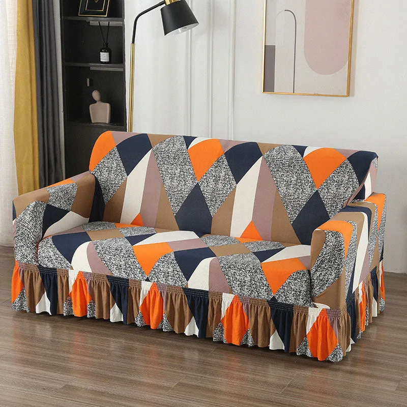 Customized Printed Sofa Cover Hundreds of Patterns Stretch Soft Covers For Sofa Removable Cover