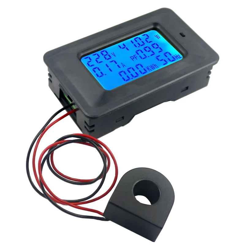 20A//100A 110-250V Current Digital Display Panel Power Monitor Ammeter Voltmeter