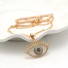 Charm Pendant Lucky Eyes Bohemian Charm Necklace Pendant Statement Pendant Holiday Adjustable Trinket Gift