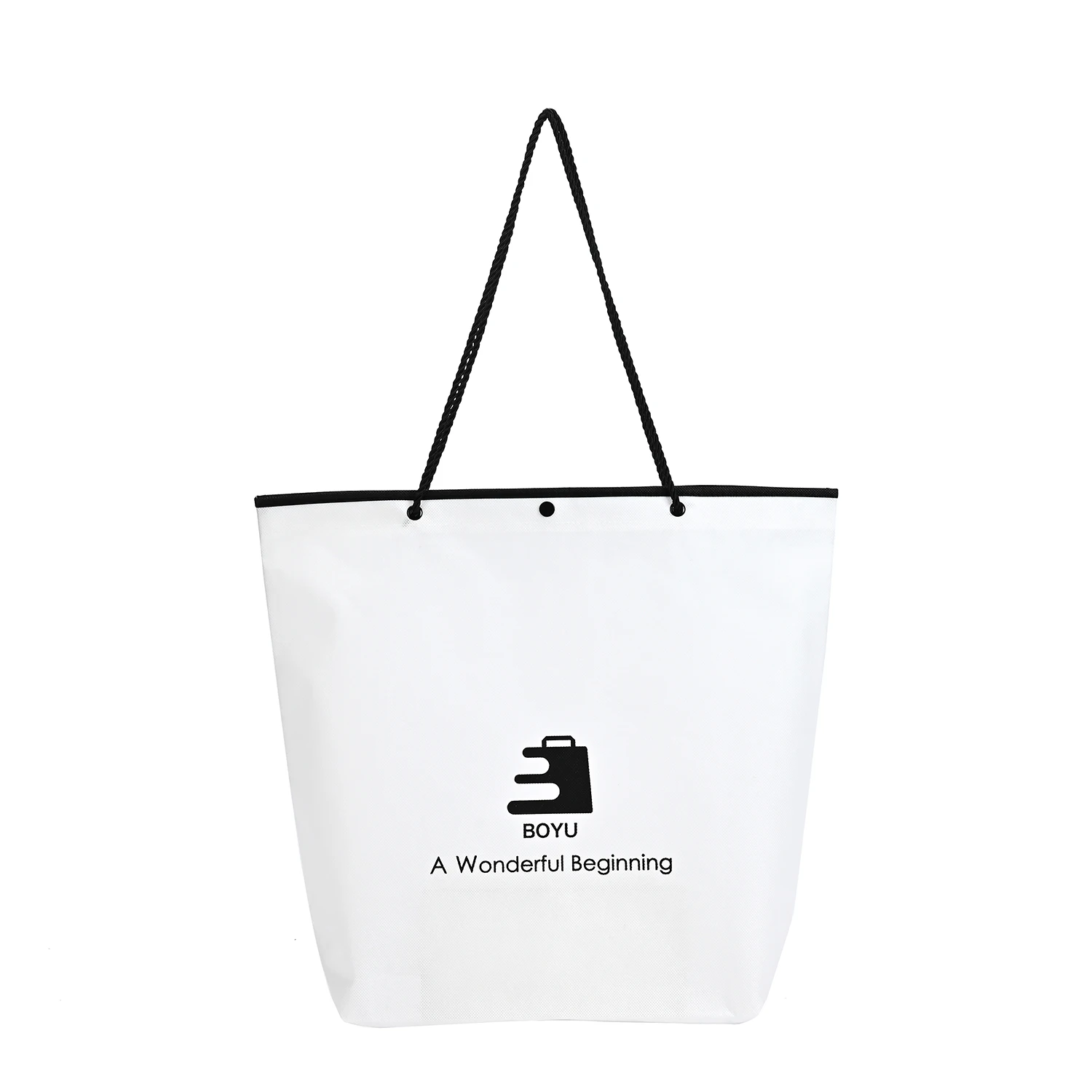 Customizable Eco-Friendly Reusable Non-Woven Shopping Bag Waterproof Organic Plain Design Crafts Candles for Daily Use supplier