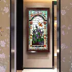 Stained Glass Panel Customized Tiffany Building Stained Church Glass Panel For Doors And Window