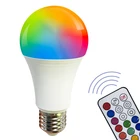 Bulb Dimmable RGB Led Bulb B22 Bayonet 7W Dimmable 13 Color Changing Magic Lighting Bulb