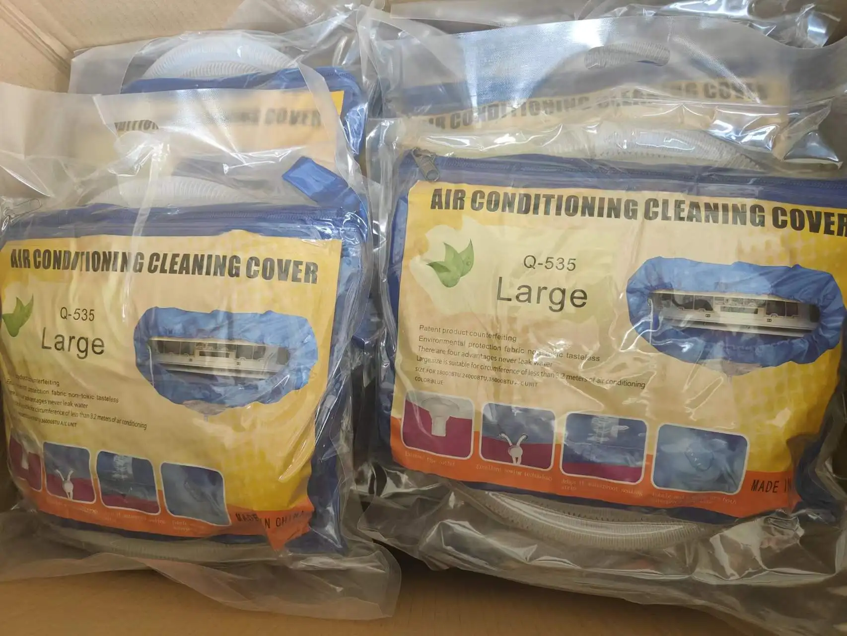 Heavy - Duty Air Con Cleaning Cover with Drain Hose, Ideal for Home/Commercial Use factory