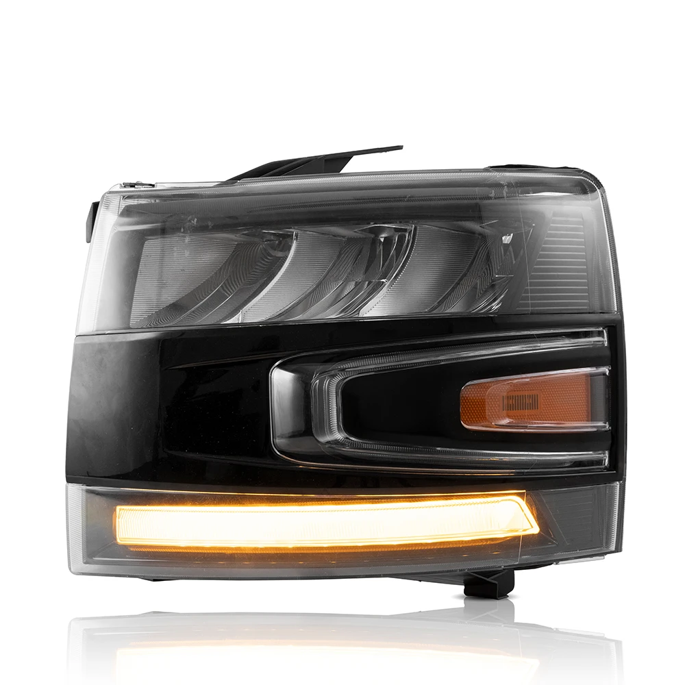 product headlight head light led headlights car assembly headlamp 2007 2013 for chevorlet silverado 2500 3500 hd plug and play-5