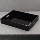Tray Makeup Tray Black Acrylic Cosmetic Tray Makeup Organizer Acrylic Toiletry Tray
