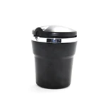 Ashtray With Lighter Cheap Ashtray Yiqian Portable Pocket Custom Logo Cheap Led Cup Ashtray Car Ashtray With Lighter