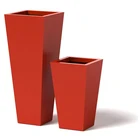 Garden Garden Planters Custom Metal Garden Flower Pots Planters Large Outdoor Decorative Modern Planter Box