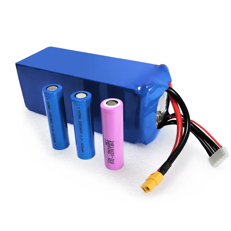 Icr18650 Cylindrical Rechargeable Battery Pack 18650 Li Ion 4s Lipo