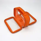 Customized Logo PVC PU Waterproof Small Travel Toilet Cosmetic Bag Clear Makeup Bag