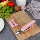2021Multifunctional Home Kitchen Gadgets 304 Stainless Steel Anti-Scalding Bowl Clip Suit