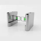 Single Arm Swing Access Control System Automatic Security High Speed Glass Electric Single Arm Swing Gate
