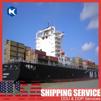 SHIPPING FROM SHENZHEN CHINA TO NEW YORK USA 40HQ FCL SEA FREIGHT DDU/DDP