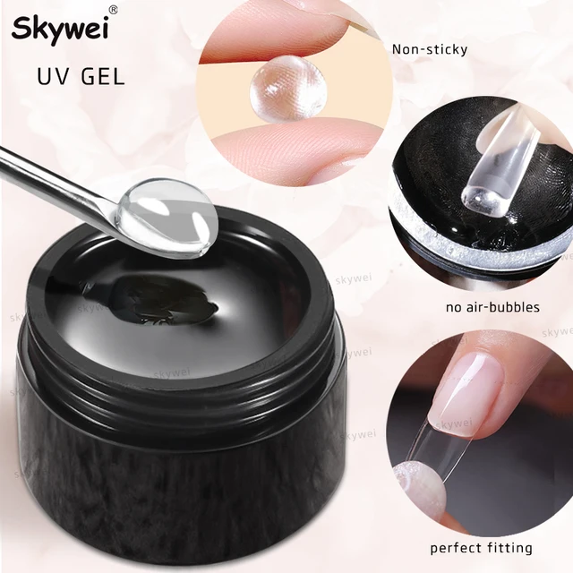 Professional Solid Quick Building Nail Adhesive Extend Tool Solid extension UV gel Nail Tips Glue Gel