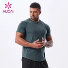 Mens Custom Logo 2022 New Design Mens Gym Clothing Lightweight Muscle Slim Dry Fit Polyester T Shirt Running Shirt
