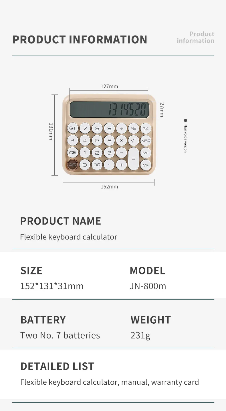 12-digit Calculator