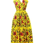 Clothes Wax Print Dashiki Clothes Floral Maxi Women Dress Wholesale African Dress Women African Dress Designs