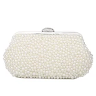 Evening Purses Clutch Bag Popular Sell Trendy Pearl Evening Purses Clutch Bag
