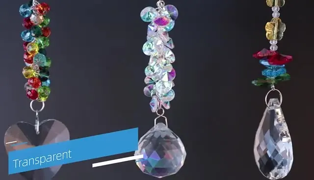 product wholesale moon and star pendant crystal glass art decor natural stone crystal sun catchers with gift box-1
