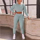 Jogging Wholesale 2 Piece Sweat Jogging Suit Women