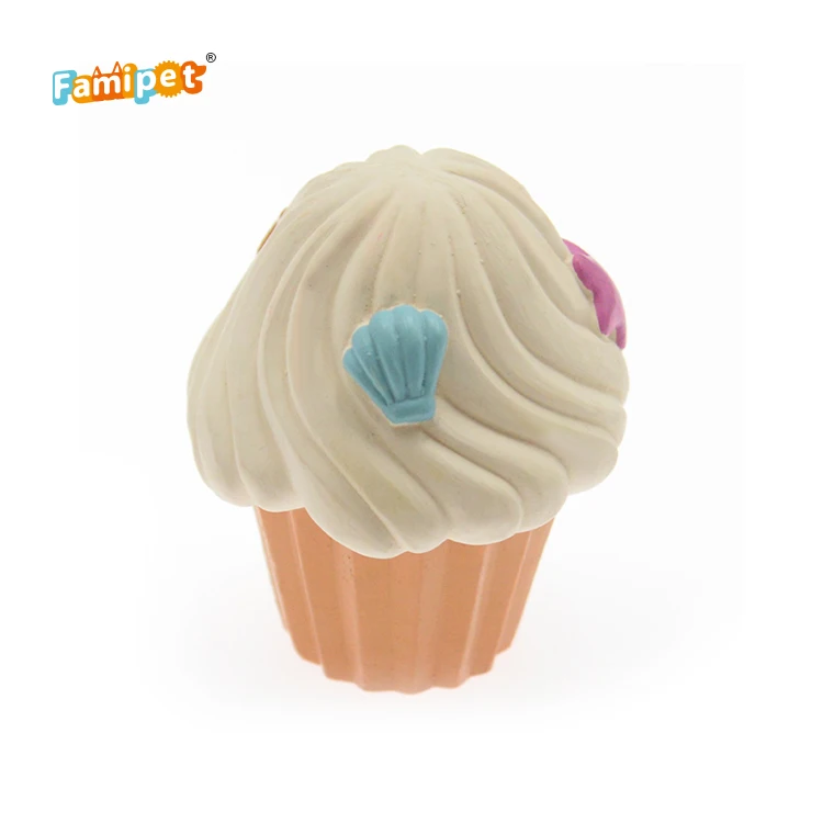 cupcake dog toy squeaker