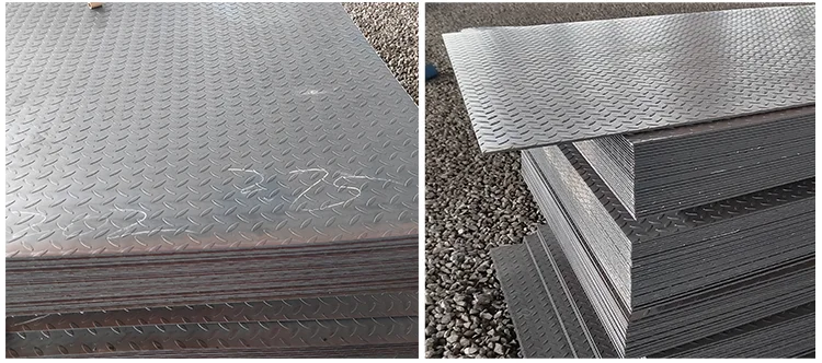 A36 Carbon Steel Plate 4mm Checked Steel Plate Patterned Plate Floor