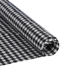 White High Quality Comfortable Black And White Plaid Yarn Dyed Fabric Shirt Fabric 100% Cotton For Women Men