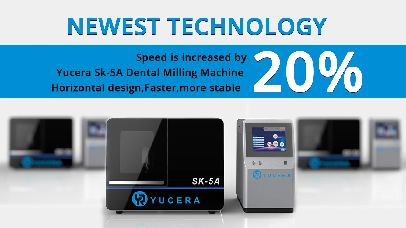 YUCERA Dental Zirconia Discs Fordental Milling Machine System 5 Axis CADCAM Milling Machine Class II for Dental Lab Best Price