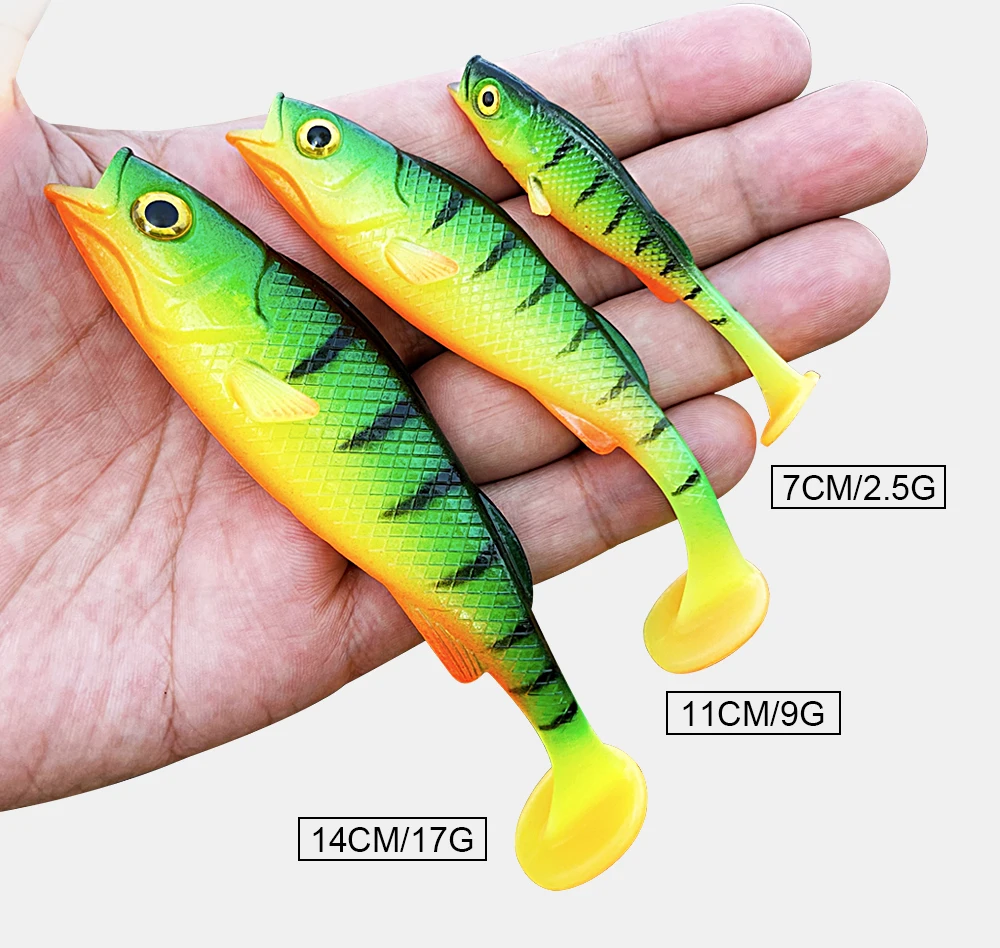 Spinpoler Vigour Perch Soft Fishing Lure Cm Cm Cm Shad Uv Active