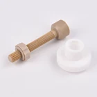Plastic Parts Custom Delrin Pvc Peek Abs Pom Plastic Parts Cnc Machining Milling Parts Laser Cutting Service