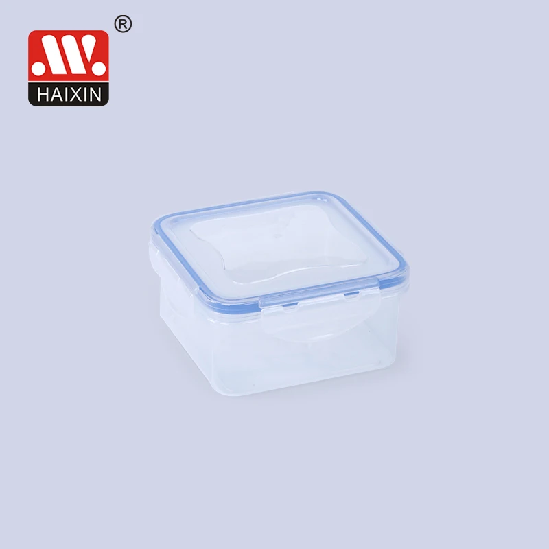 Meal Storage Container With Locking Lid Refrigerator Food Containers Plastic Set Storage Microwave Safe Stackable Lunch Box