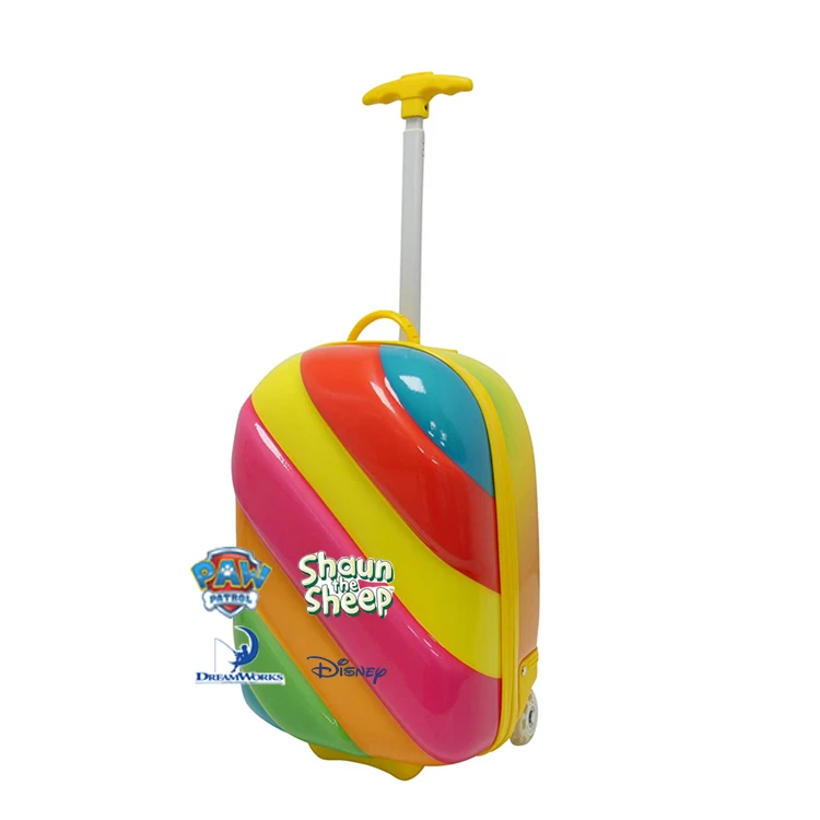 childrens rainbow suitcase