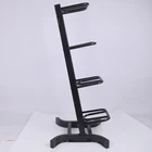 Factory Direct Gym Black Roissant Sports Energy Pack Storage Rack