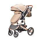 Baby Stroller Stroller Baby Cheap Cheap Baby Lightweight Travel High View Stroller Baby Pram 3 In 1 Child Buggy